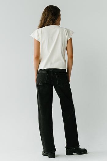 Vinnie Muscle Tee in White