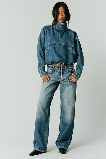Regina Denim Jacket in Medium Wash