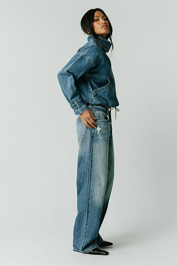 Regina Denim Jacket in Medium Wash