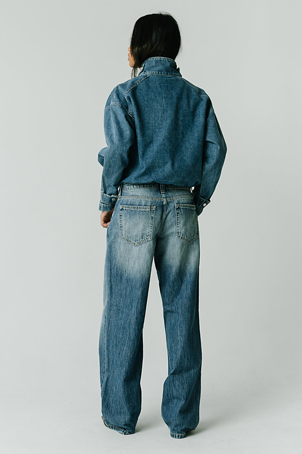 Regina Denim Jacket in Medium Wash