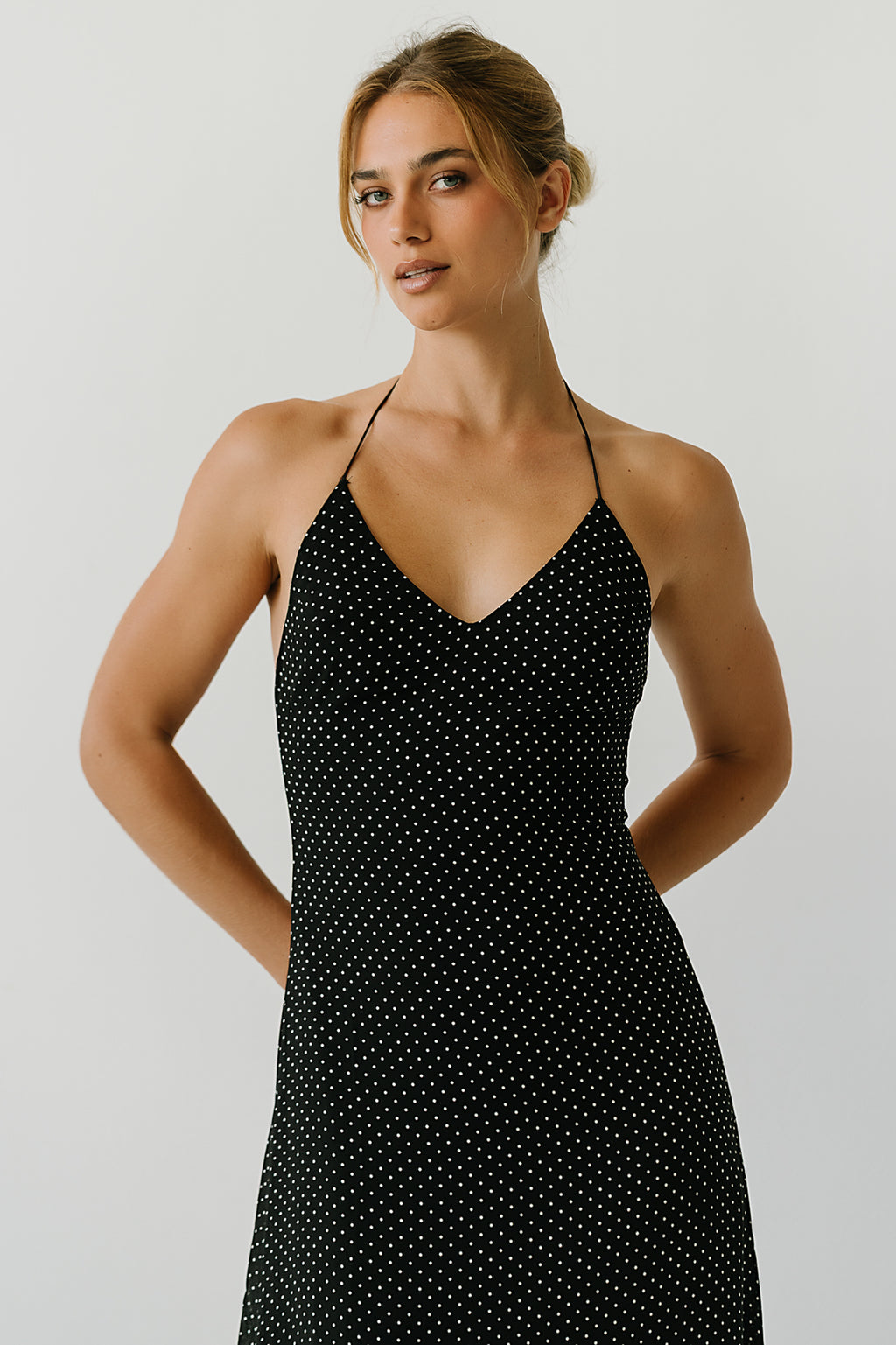 Michelle Polka Dot Midi Dress