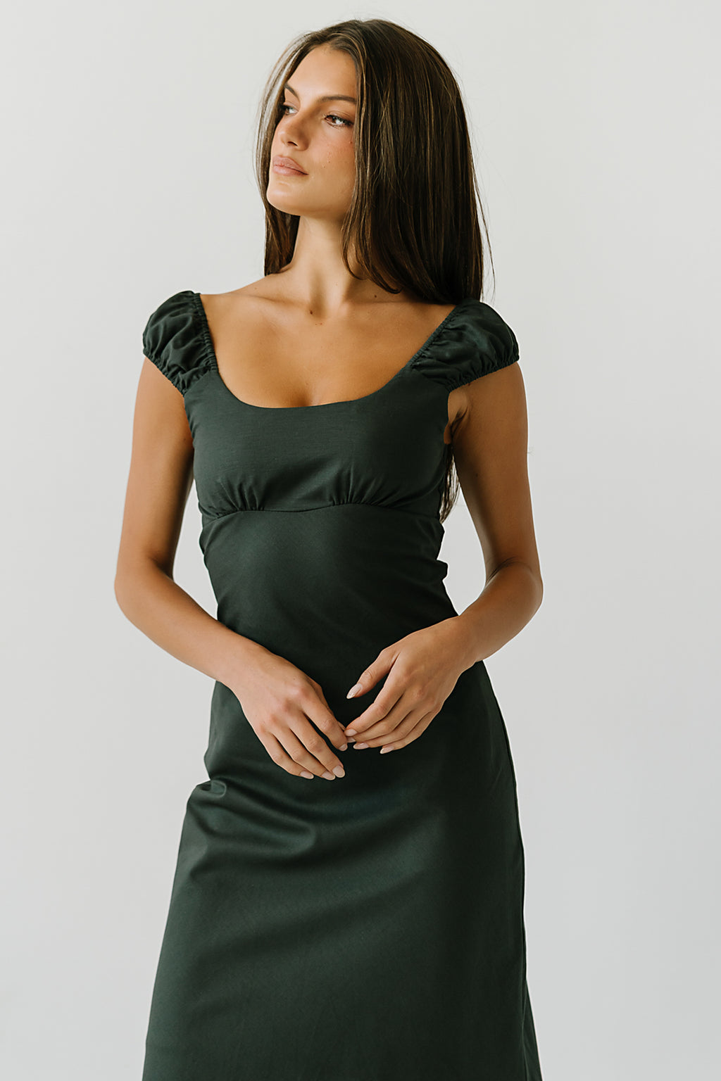 Mika Maxi Dress in Green