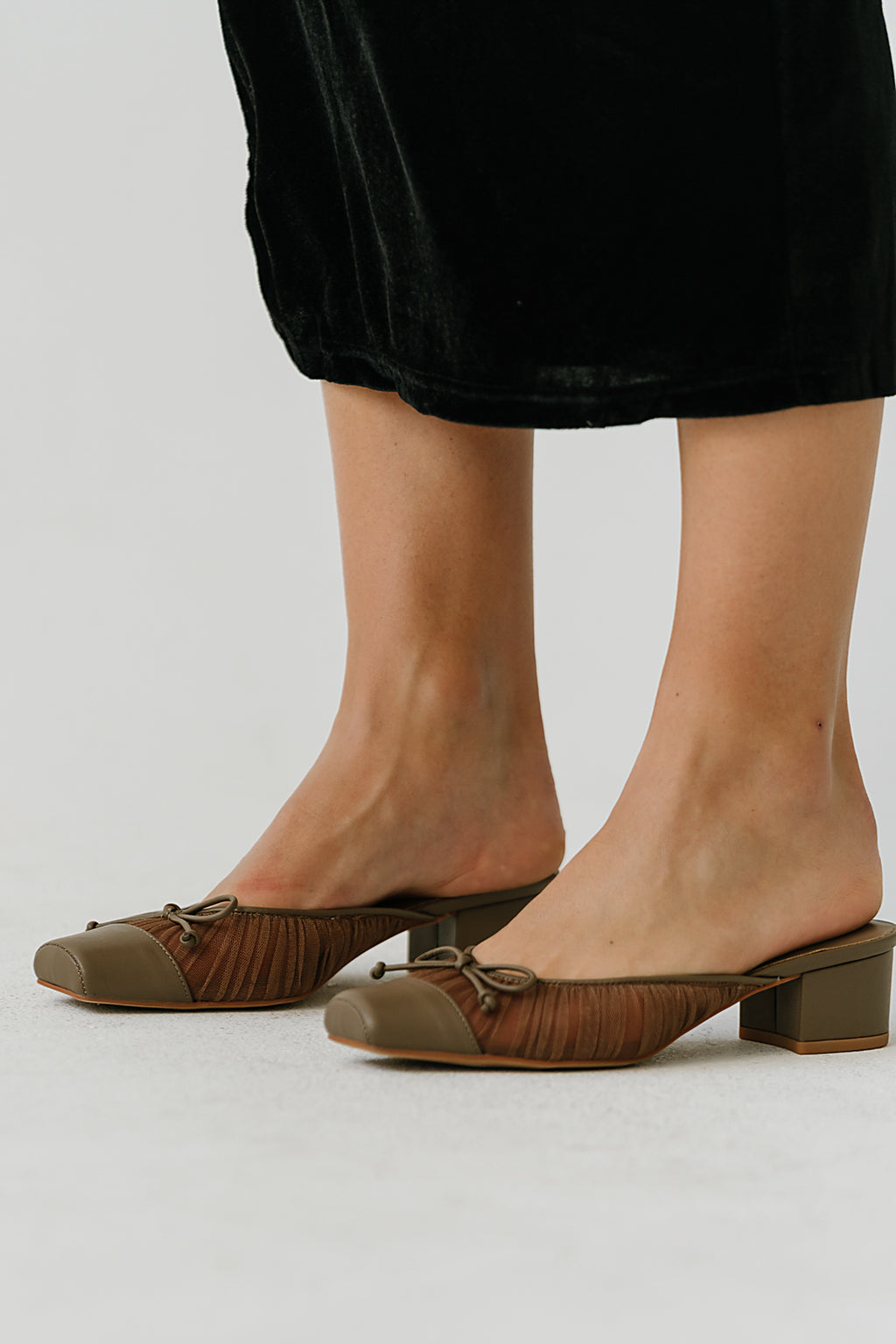 Geneva Mule in Tan