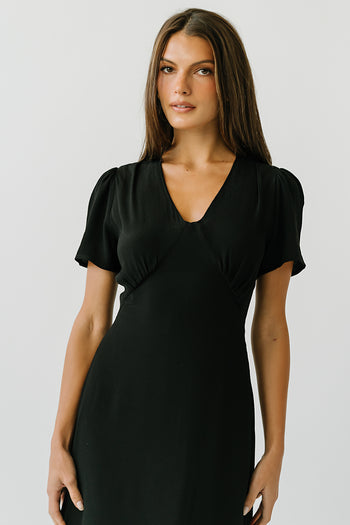 Lana Maxi Dress in Black