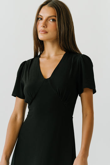 Lana Maxi Dress in Black