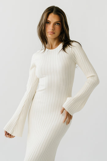 Torrey Maxi Dress in Cream