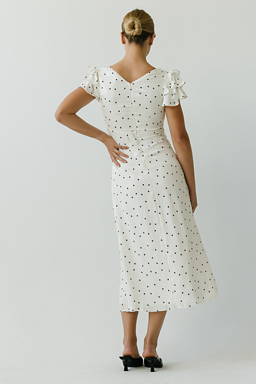 Bethany Polka Dot Maxi Dress