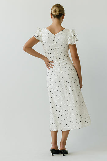 Bethany Polka Dot Maxi Dress
