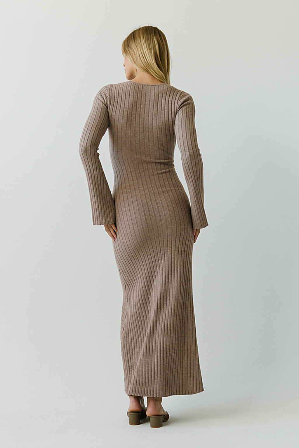 Torrey Maxi Dress in Taupe
