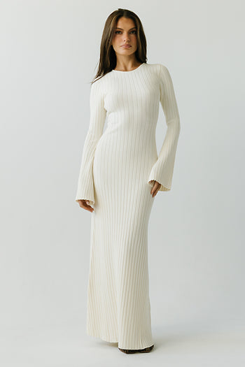 Torrey Maxi Dress in Cream