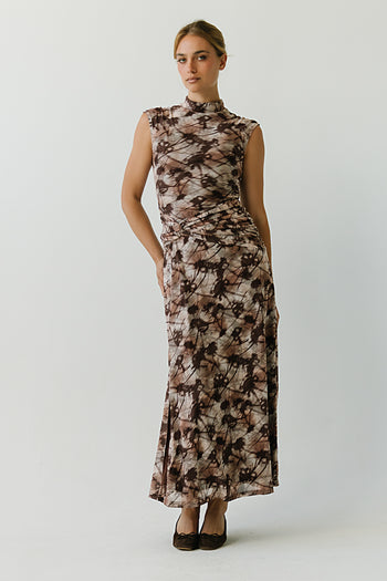 Journey Mesh Maxi Dress