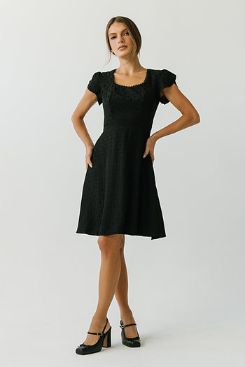 Angelica Polka Dot Dress