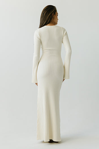 Torrey Maxi Dress in Cream