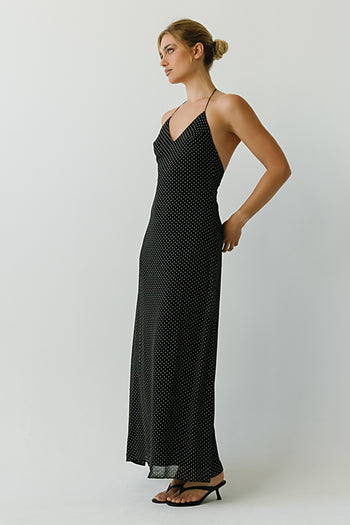 Michelle Polka Dot Midi Dress
