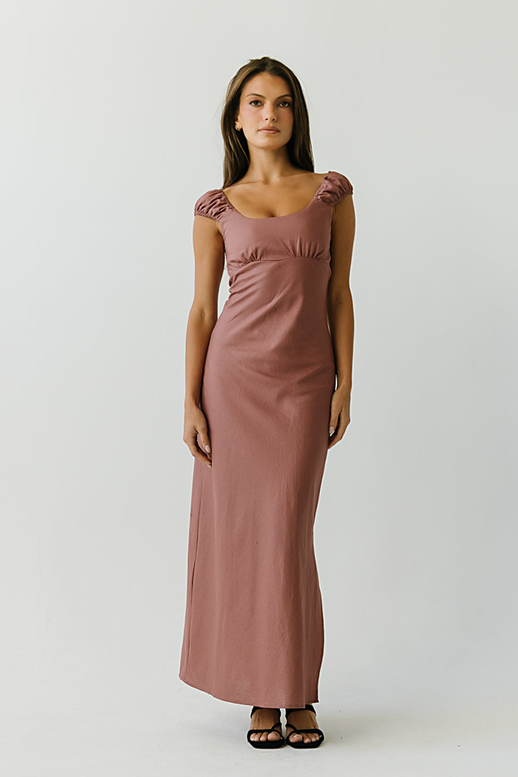 Mika Maxi Dress in Mauve