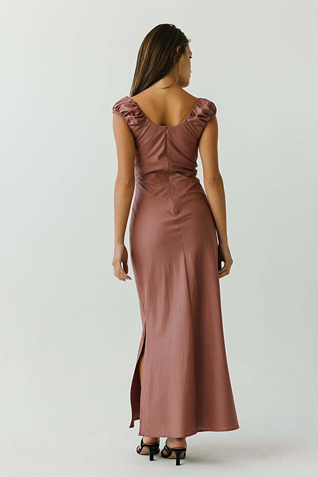 Mika Maxi Dress in Mauve