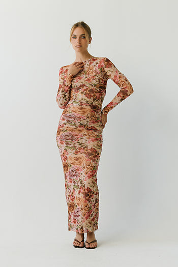 Zariah Floral Maxi Dress