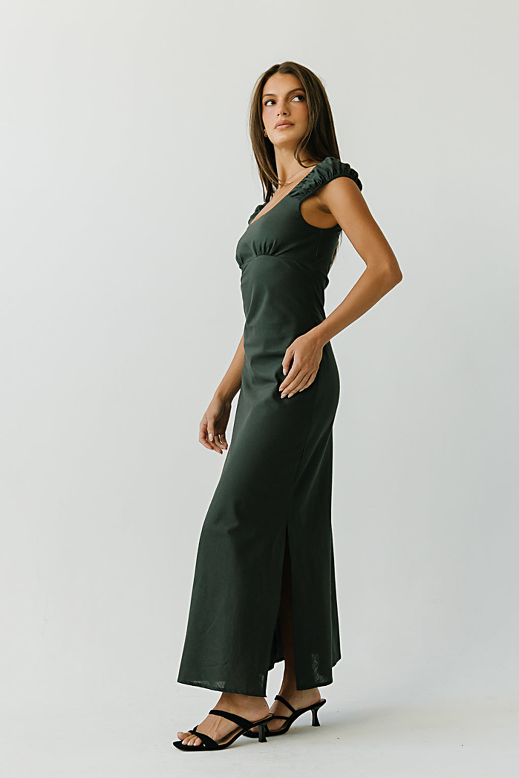 Mika Maxi Dress in Green