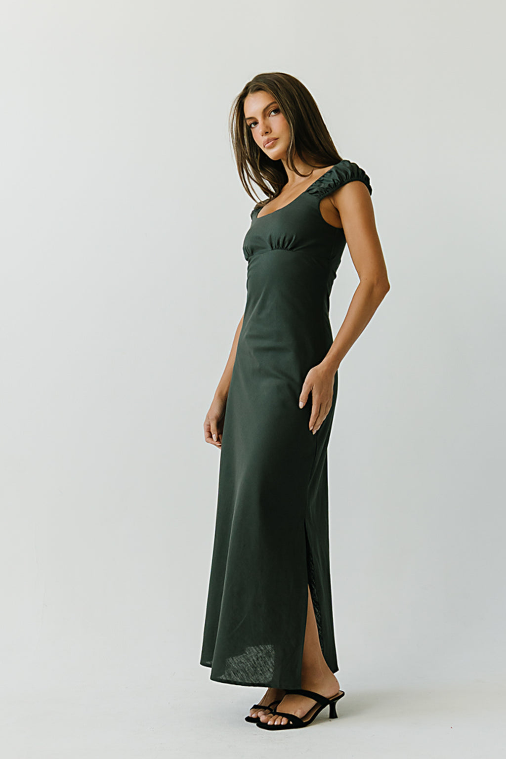 Mika Maxi Dress in Green