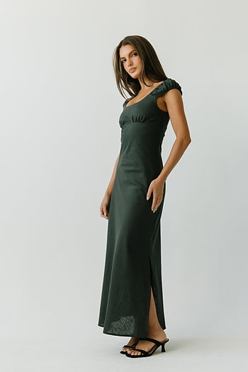 Mika Maxi Dress in Green