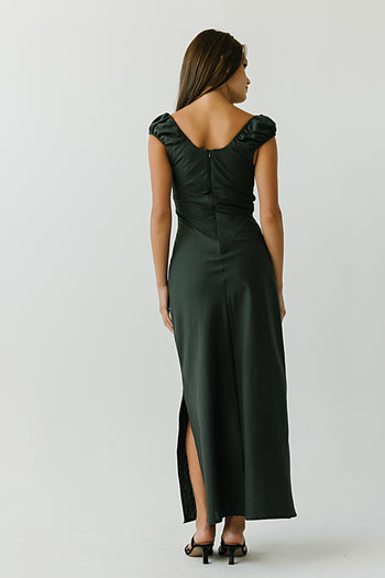 Mika Maxi Dress in Green