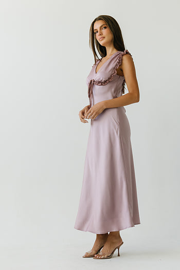Tracey Maxi Dress in Mauve