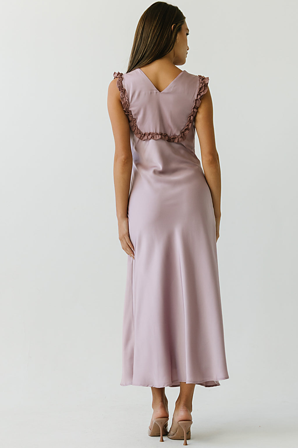 Tracey Maxi Dress in Mauve