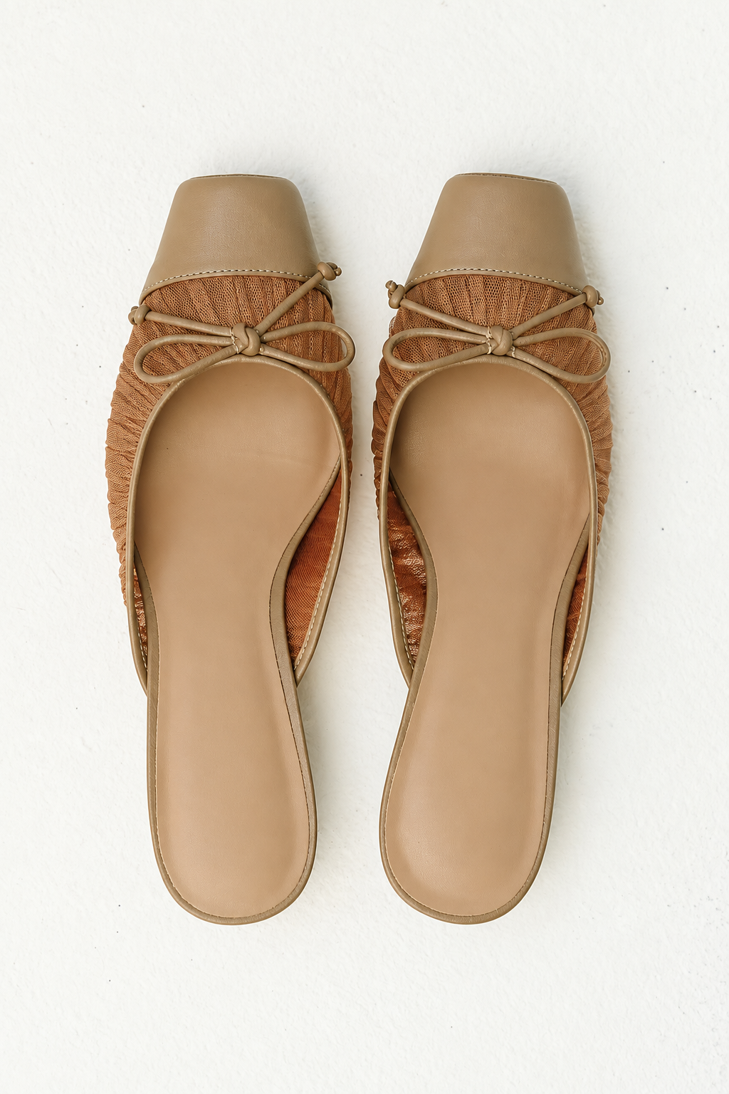 Geneva Mule in Tan