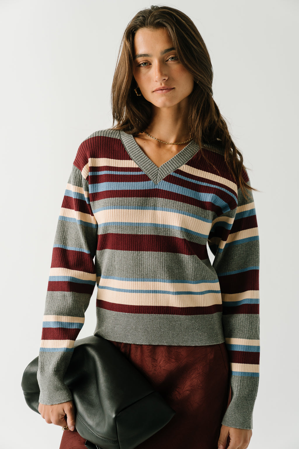 Alara Striped Sweater