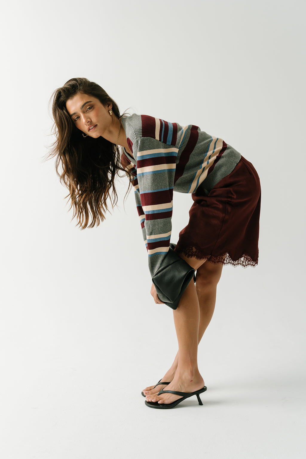 Alara Striped Sweater