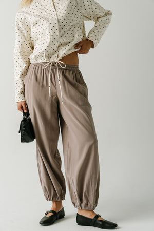 Andi Balloon Pants in Khaki