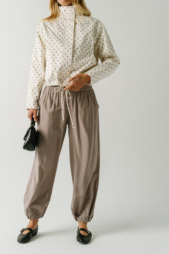 Andi Balloon Pants in Khaki