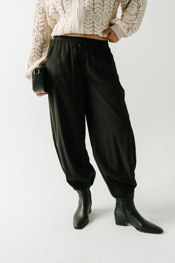 Andi Balloon Pants in Black