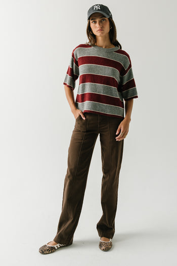 Ella High Rise Straight Leg Jeans
