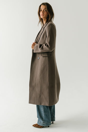 Marlowe Coat in Taupe