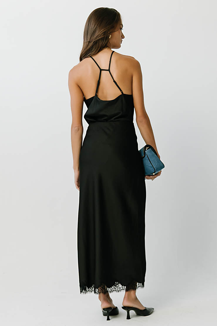 Kataleya Satin Halter Top