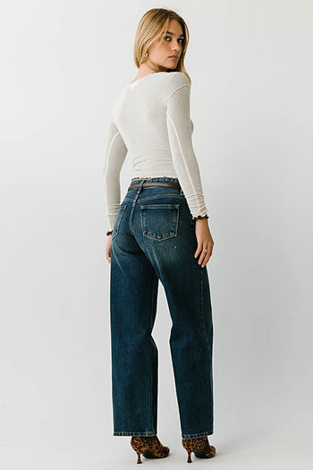 Shelby Mesh Top in Ivory