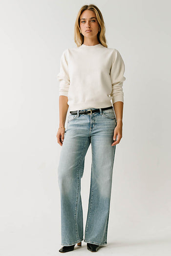 Amara Knit Sweater in Ivory