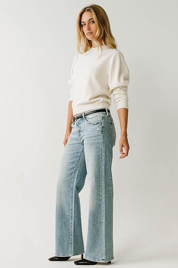 Amara Knit Sweater in Ivory