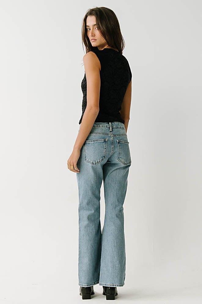 Evelyn Low Rise Bootcut Jeans