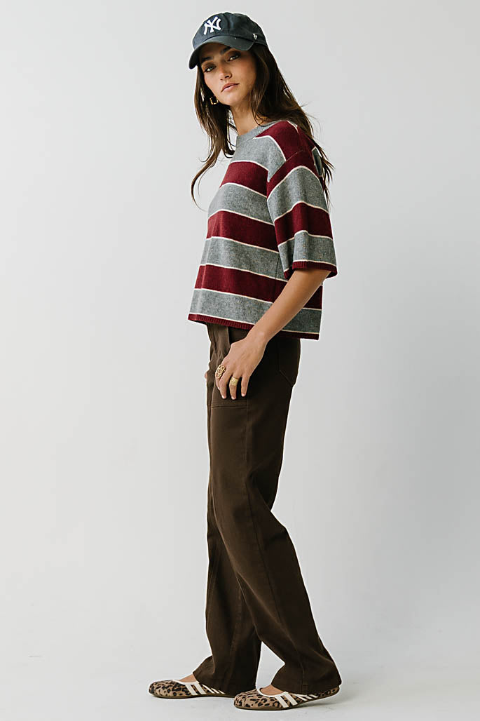 Ella High Rise Straight Leg Jeans