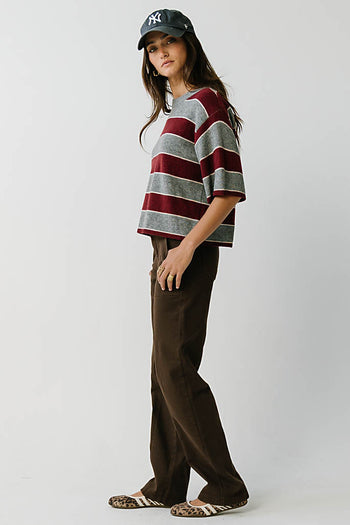 Ella High Rise Straight Leg Jeans