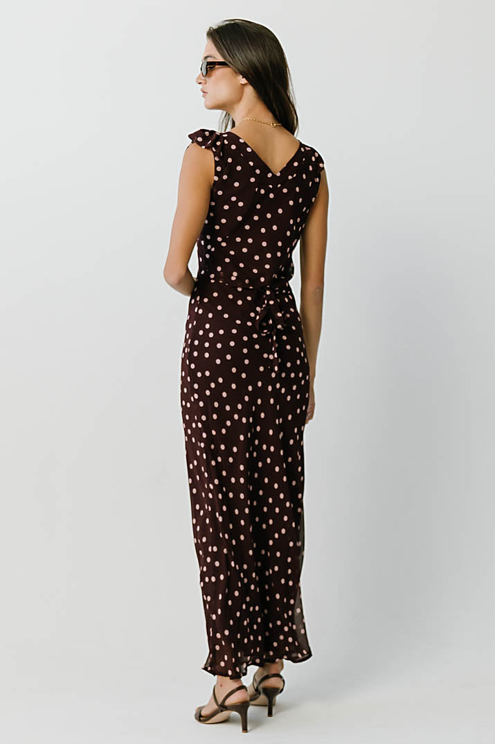Isabelle Polka Dot Maxi Dress