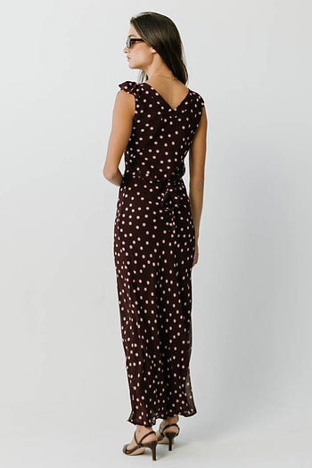Isabelle Polka Dot Maxi Dress