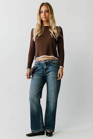 Lyla Low Rise Straight Leg Jeans