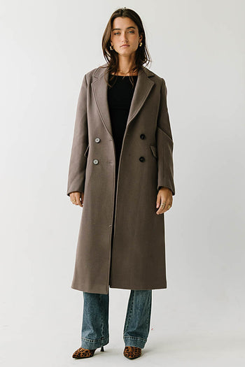 Marlowe Coat in Taupe
