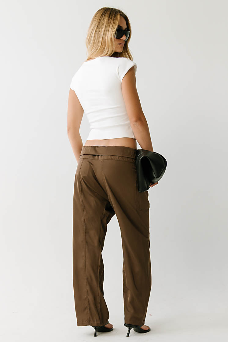 Arlette Boat Neck Top in Ivory