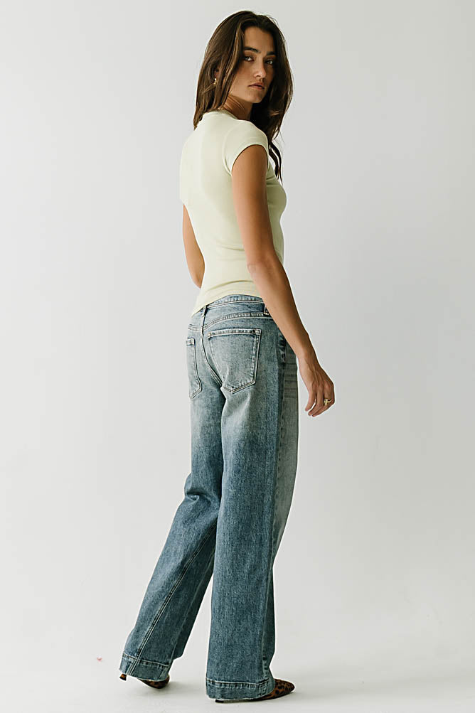 Asher Ribbed Top in Sage - FINAL SALE