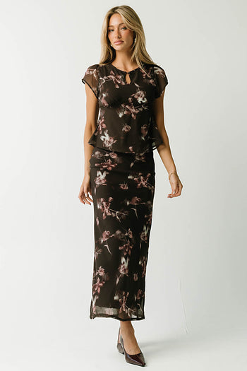 Ruthie Floral Maxi Skirt