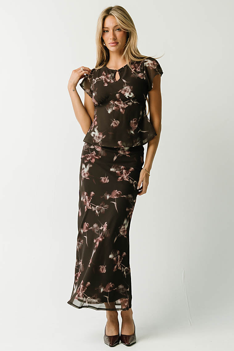 Ruthie Floral Maxi Skirt